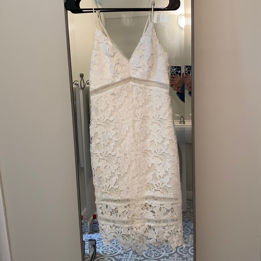 White dress